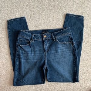 Miss Pouredinblue Blue Skinny Jeans Size 10